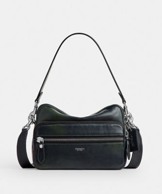 本日限定☆COACH レザー ショルダーバッグ 黒 クロスボディ ハトメ Y2K ダコタ クロスボディ バッグ | COACH/コーチ | 三越伊勢丹オンライン